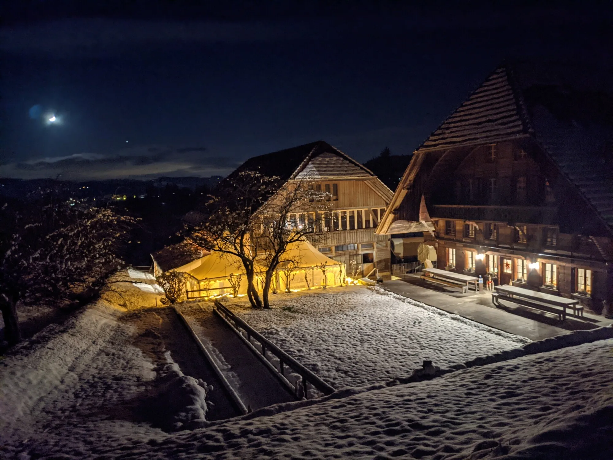 Winterevent im Emmental für Unternehmen im Haflinger Zentrum