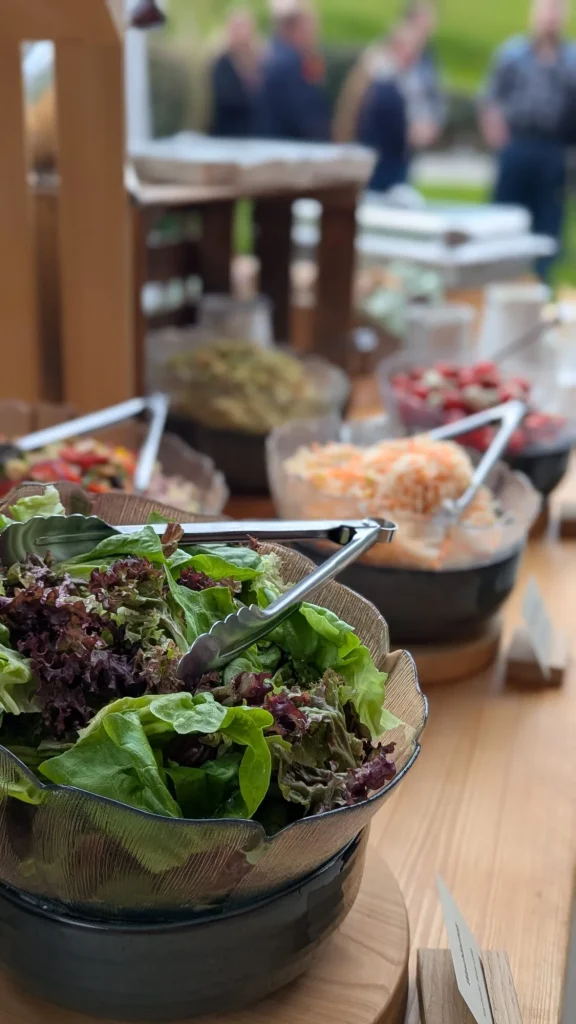 Grillbuffet saisonal regional