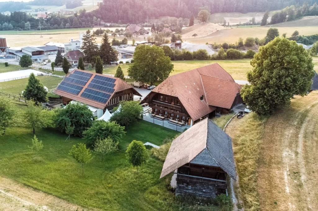 Haflinger Zentrum Berner Bauernhaus