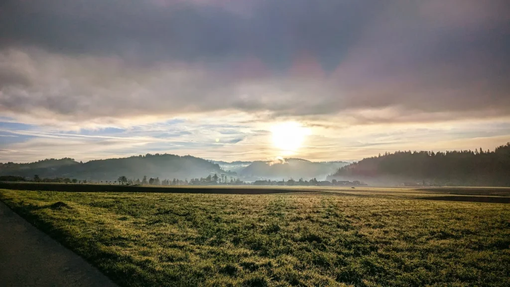 Hügellandschaft im Emmental