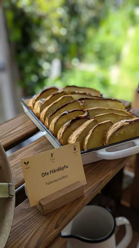 Grillbuffet Kartoffeln Teamevent