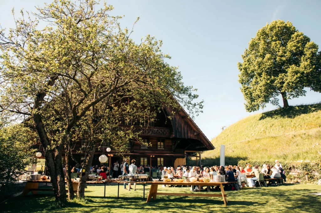 Teamevents auf der Gartenterrasse Idylle